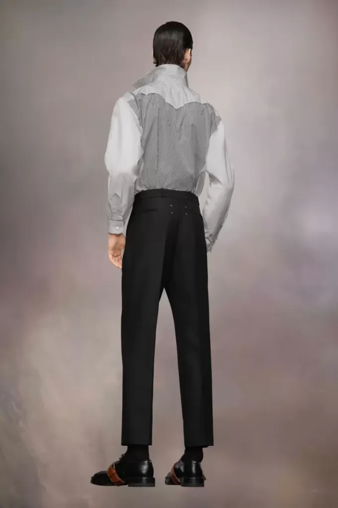 Pantalones de mohair británicos