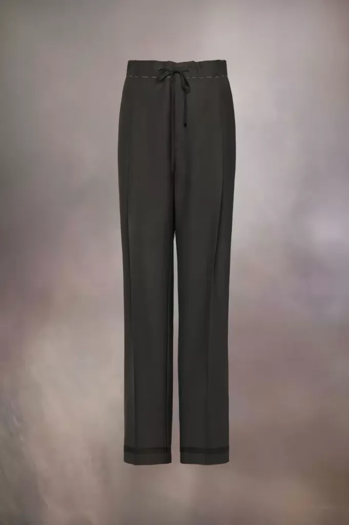 Pantalones de mohair de Maison Margiela Pantalones de mohair de Maison Margiela