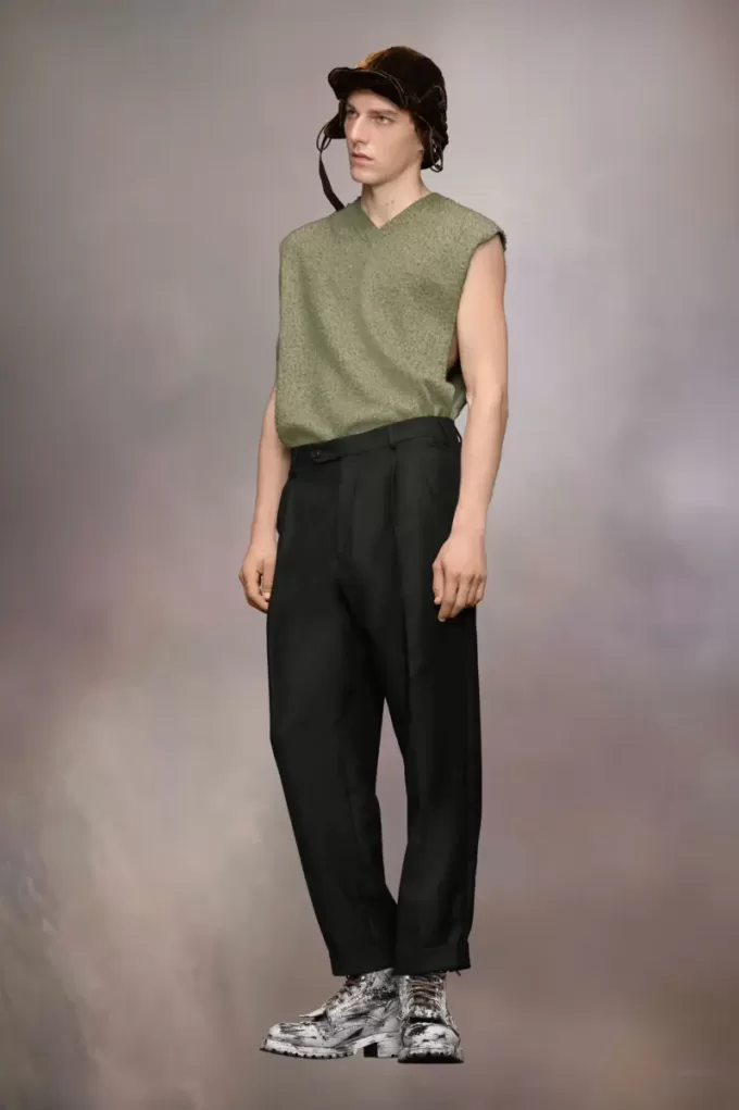 Pantalones de mohair de Maison Margiela