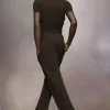 Pantalones de punto de cachemira