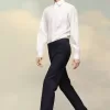 Pantalones de sarga de lana de Maison Margiela