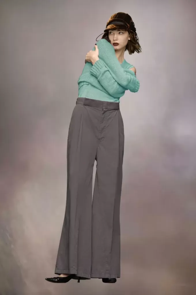 Pantalones plisados de Maison Margiela Pantalones plisados de Maison Margiela