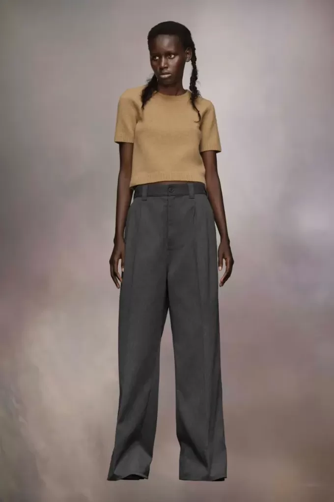 Pantalones plisados de Maison Margiela Pantalones plisados de Maison Margiela