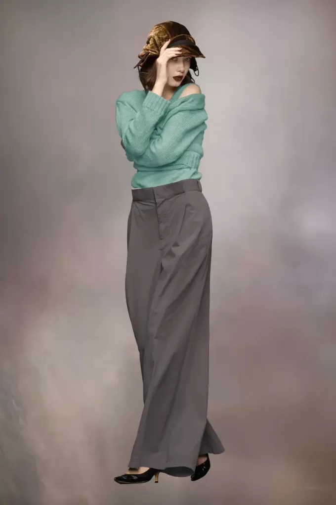 Pantalones plisados de Maison Margiela Pantalones plisados de Maison Margiela