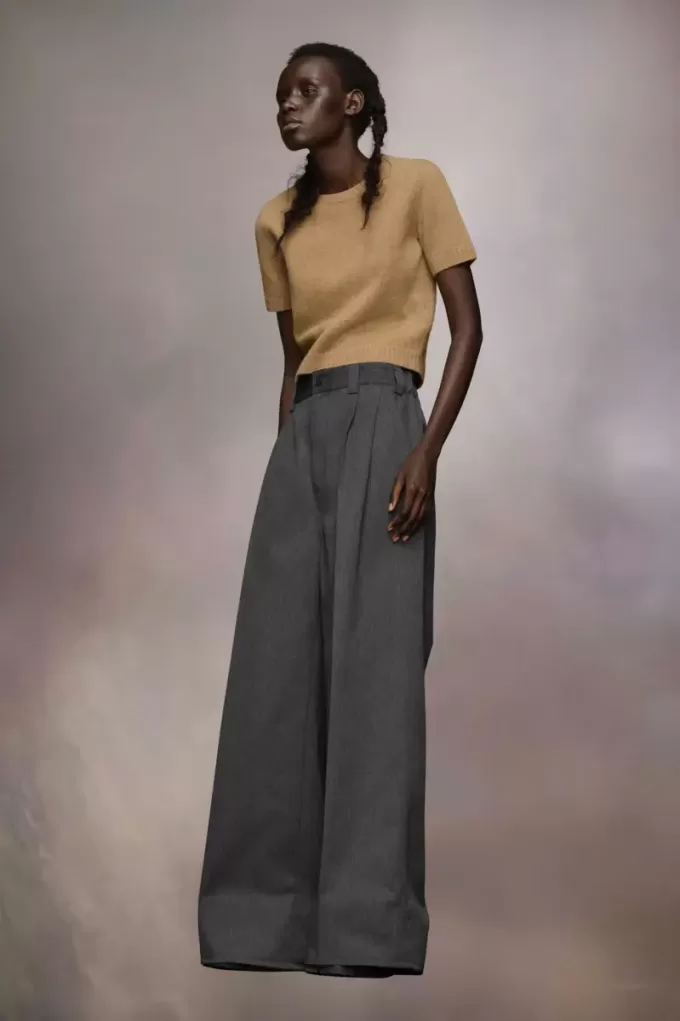 Pantalones plisados de Maison Margiela Pantalones plisados de Maison Margiela