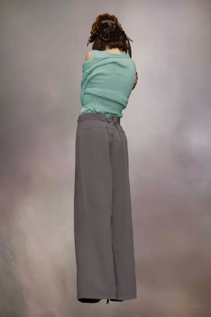 Pantalones plisados de Maison Margiela Pantalones plisados de Maison Margiela
