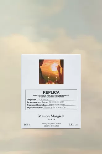 Réplica de una vela con fecha