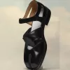 Sandalias de cuero Tabi