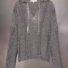 Sudadera con capucha de punto de verano Sudadera con capucha de punto de verano