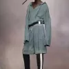 Sudadera con capucha de punto de verano Sudadera con capucha de punto de verano