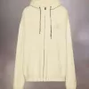 Sudadera con capucha y cremallera con el logotipo del sello
