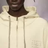 Sudadera con capucha y cremallera con el logotipo del sello