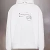 Sudadera con capucha y estampado de sellos 520 Sudadera con capucha y estampado de sellos 520