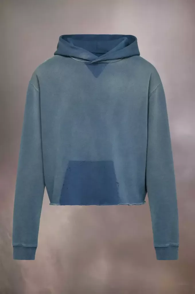 Sudadera con capucha y logotipo de algodón orgánico Sudadera con capucha y logotipo de algodón orgánico