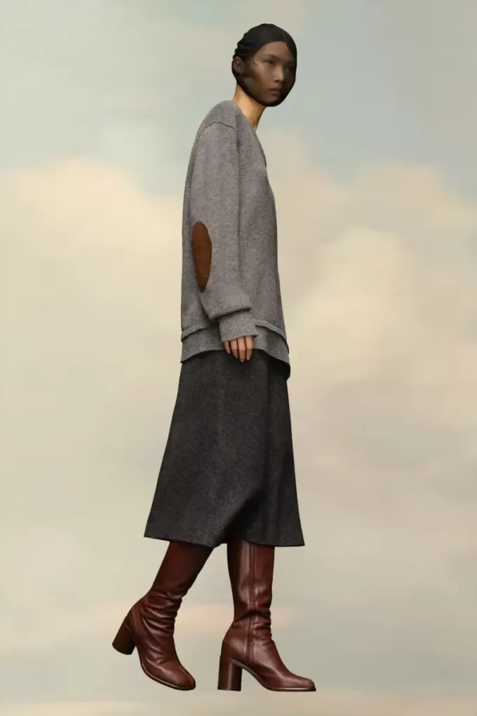 Suéter con coderas de Maison Margiela Suéter con coderas de Maison Margiela