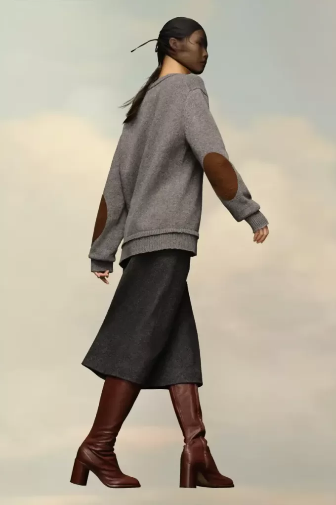 Suéter con coderas de Maison Margiela Suéter con coderas de Maison Margiela