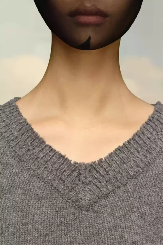 Suéter con coderas de Maison Margiela Suéter con coderas de Maison Margiela