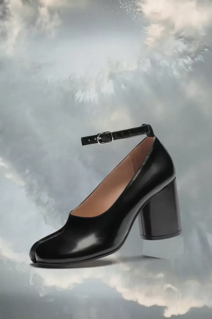 Tacones Tabi de piel de Maison Margiela Tacones Tabi de piel de Maison Margiela