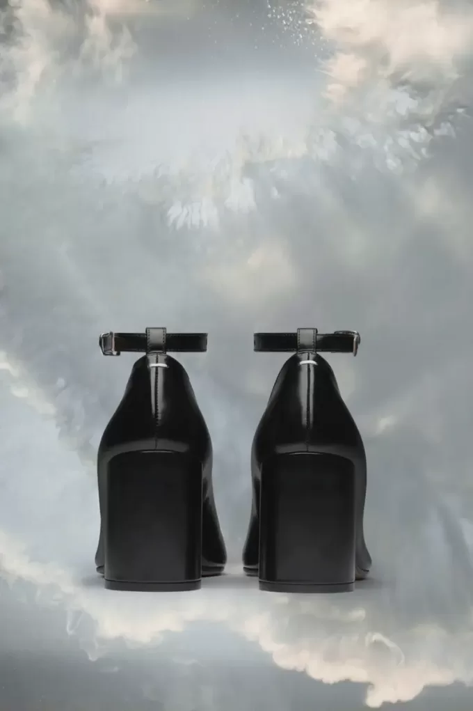 Tacones Tabi de piel de Maison Margiela Tacones Tabi de piel de Maison Margiela