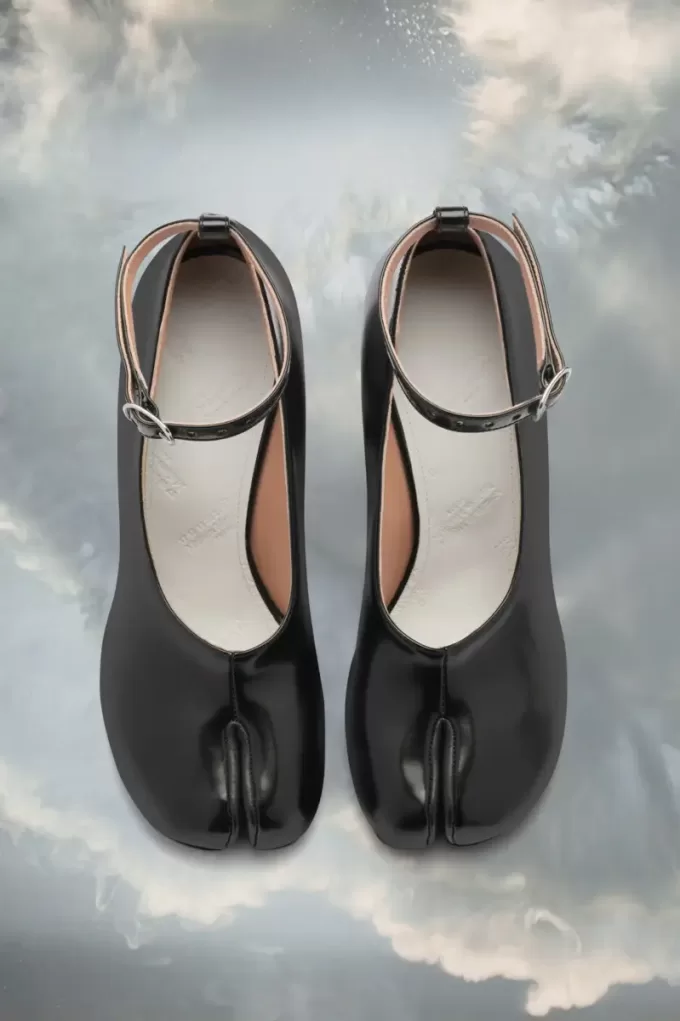 Tacones Tabi de piel de Maison Margiela Tacones Tabi de piel de Maison Margiela