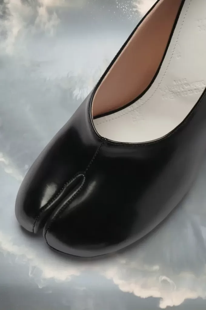 Tacones Tabi de piel de Maison Margiela Tacones Tabi de piel de Maison Margiela