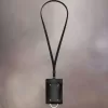 Tarjetero con encaje y logotipo Tarjetero con encaje y logotipo