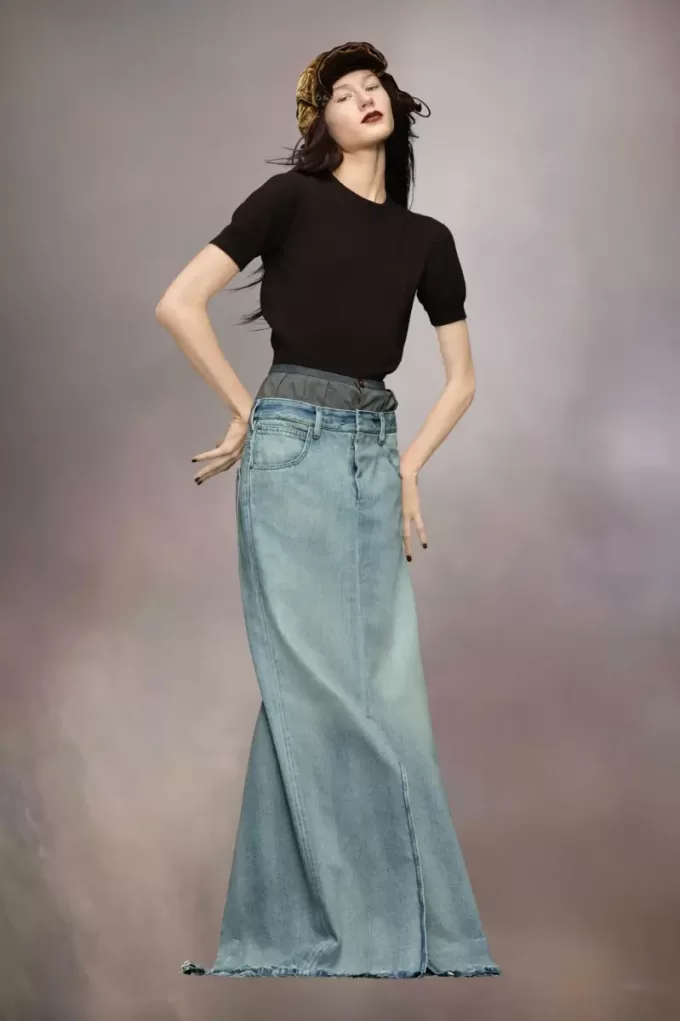 Top de lana de Maison Margiela Top de lana de Maison Margiela