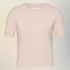 Top de punto con cuello redondo de Maison Margiela Top de punto con cuello redondo de Maison Margiela