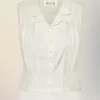 Top de seda de Maison Margiela Top de seda de Maison Margiela