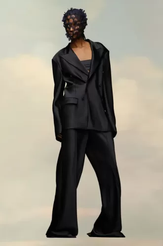 Traje de satén Maison Margiela