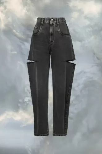 Vaqueros con cortes de Maison Margiela