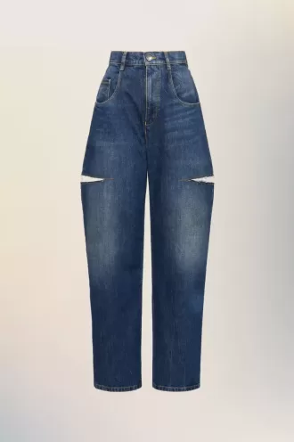 Vaqueros con cortes de Maison Margiela
