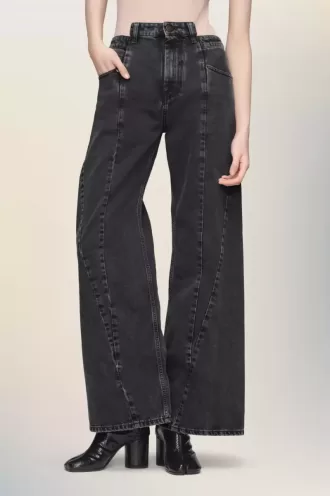 Vaqueros con cortes de Maison Margiela