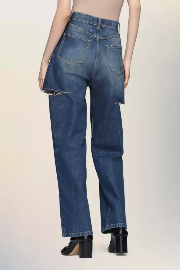 Vaqueros con cortes de Maison Margiela Vaqueros con cortes de Maison Margiela