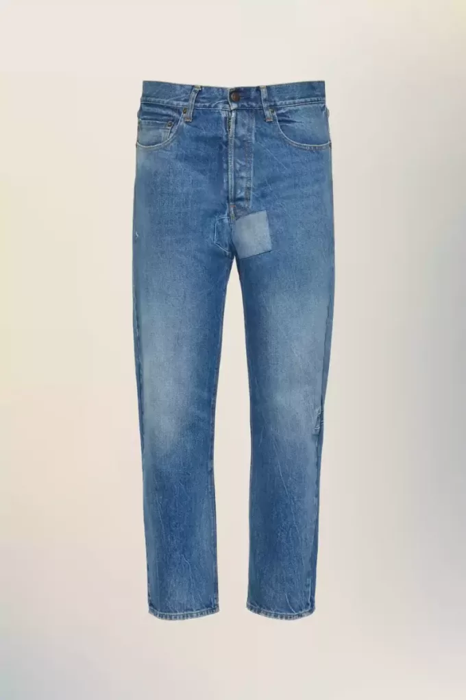 Vaqueros de pierna cónica de Maison Margiela