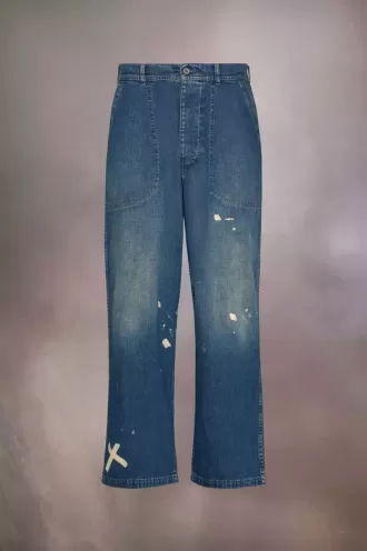 Vaqueros desgastados de Maison Margiela