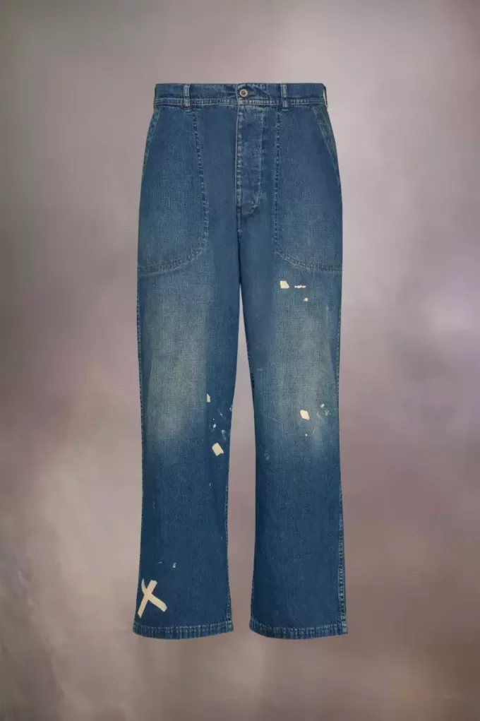 Vaqueros desgastados de Maison Margiela Vaqueros desgastados de Maison Margiela