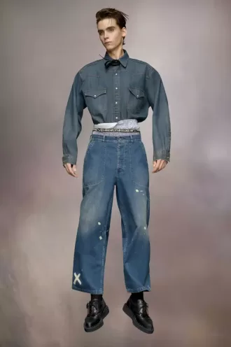 Vaqueros desgastados de Maison Margiela