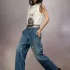 Vaqueros desgastados de Maison Margiela Vaqueros desgastados de Maison Margiela