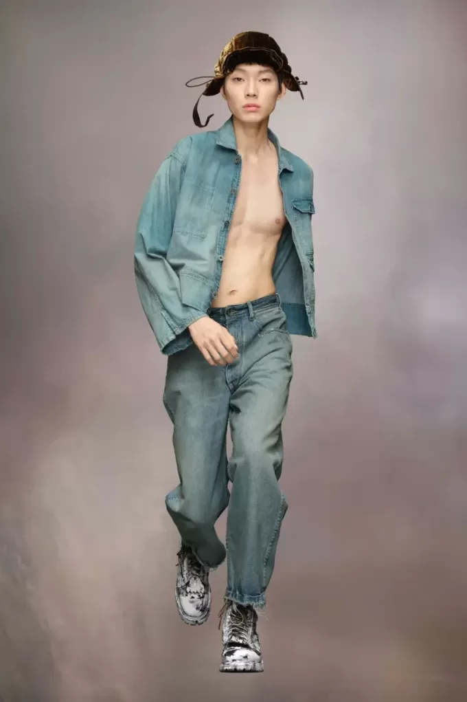 Vaqueros desgastados de Maison Margiela Vaqueros desgastados de Maison Margiela