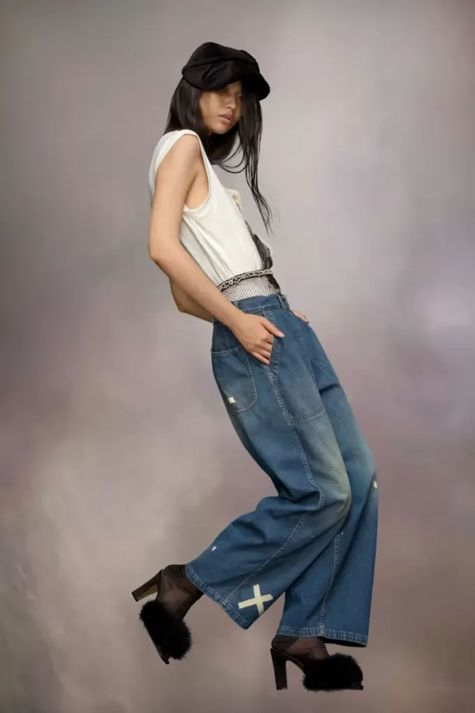 Vaqueros desgastados de Maison Margiela Vaqueros desgastados de Maison Margiela