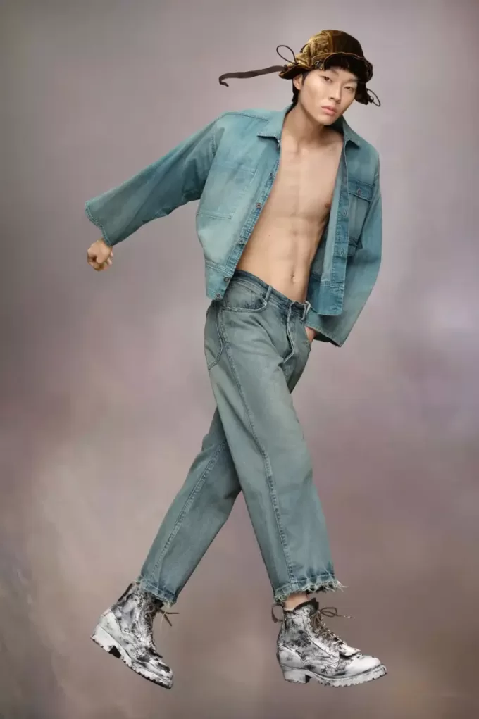 Vaqueros desgastados de Maison Margiela Vaqueros desgastados de Maison Margiela