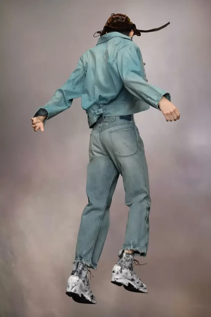 Vaqueros desgastados de Maison Margiela Vaqueros desgastados de Maison Margiela