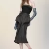 Vestido bustier de lana de Maison Margiela Vestido bustier de lana de Maison Margiela