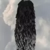 Vestido con flecos bordados