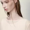 Vestido de punto de seda retrógrado