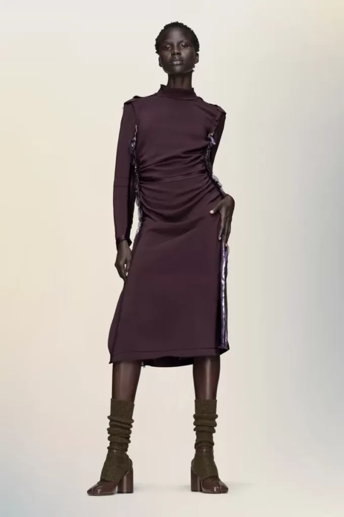 Vestido midi de Maison Margiela