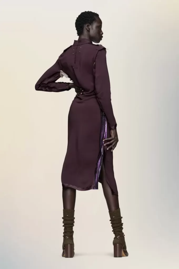 Vestido midi de Maison Margiela