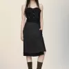 Vestido midi sin tirantes Vestido midi sin tirantes