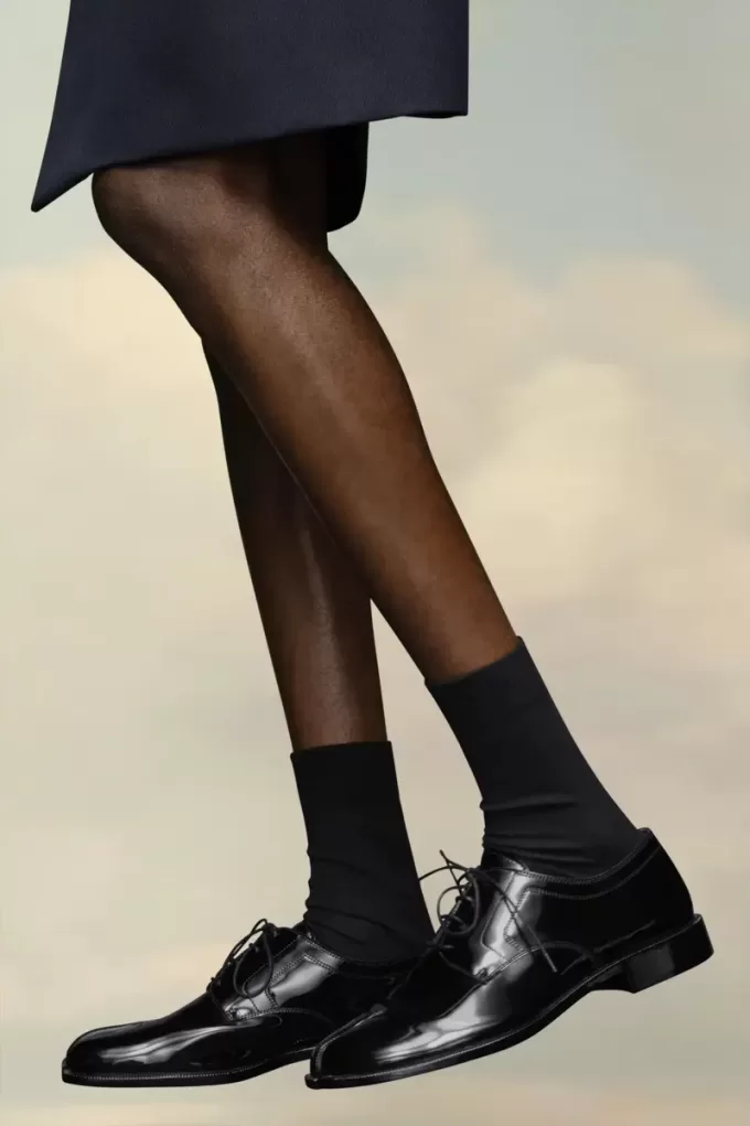 Zapatos brogue de charol Tabi de Maison Margiela Zapatos brogue de charol Tabi de Maison Margiela